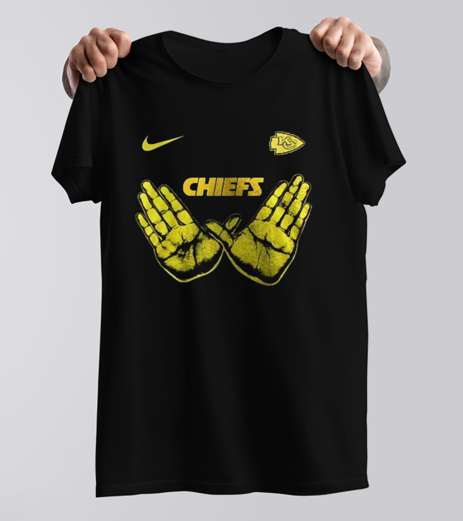 Kansas City Chiefs Wu Tang Clan Hand Sign Nike Chiefs T-Shirt