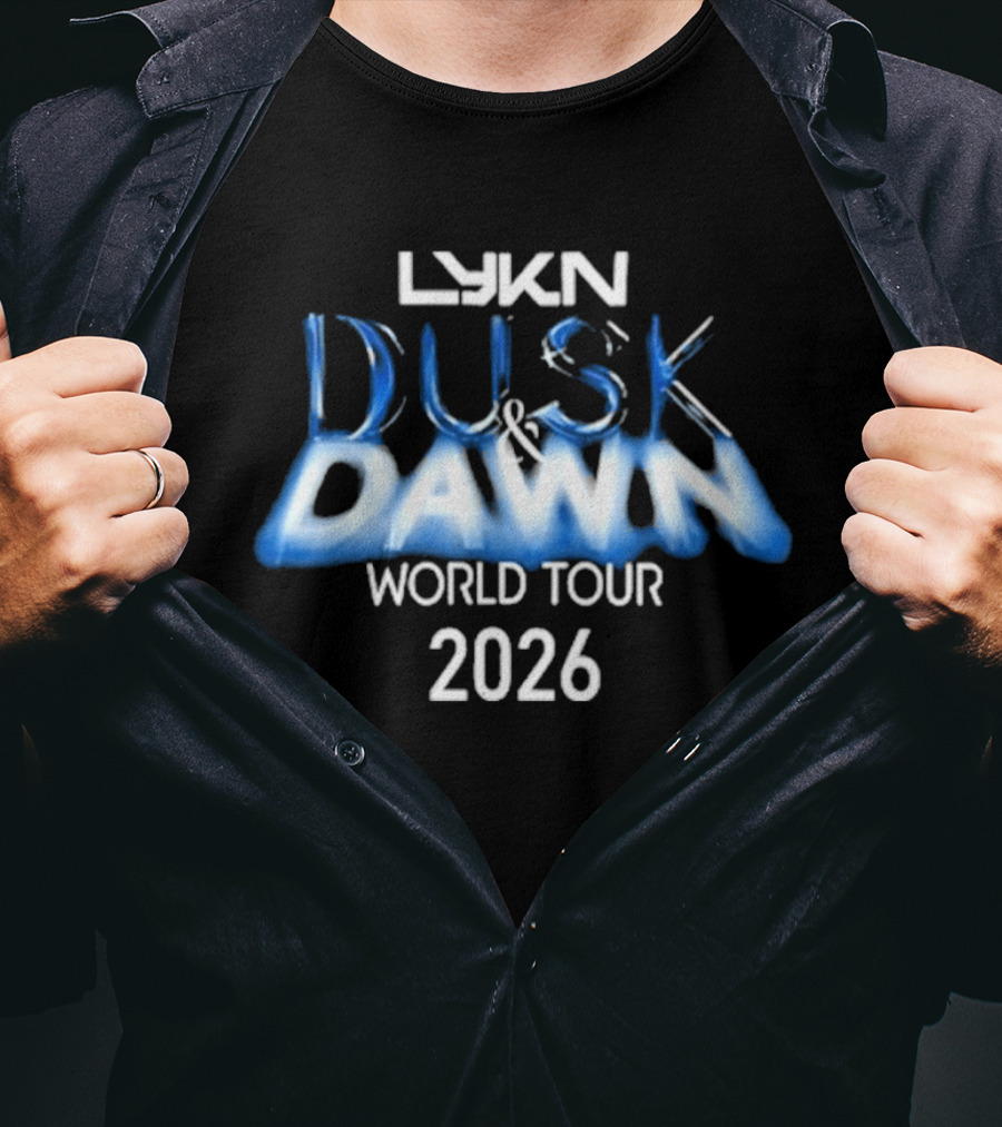 LYKN Dusk Dawn World Tour 2026 Collection T-Shirt