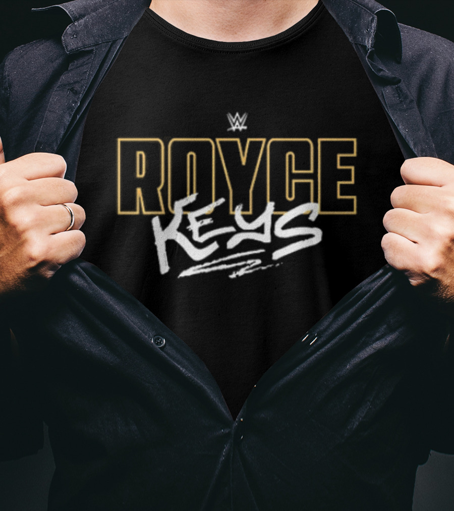 Royce Keys WWE Crown Branding T-Shirt