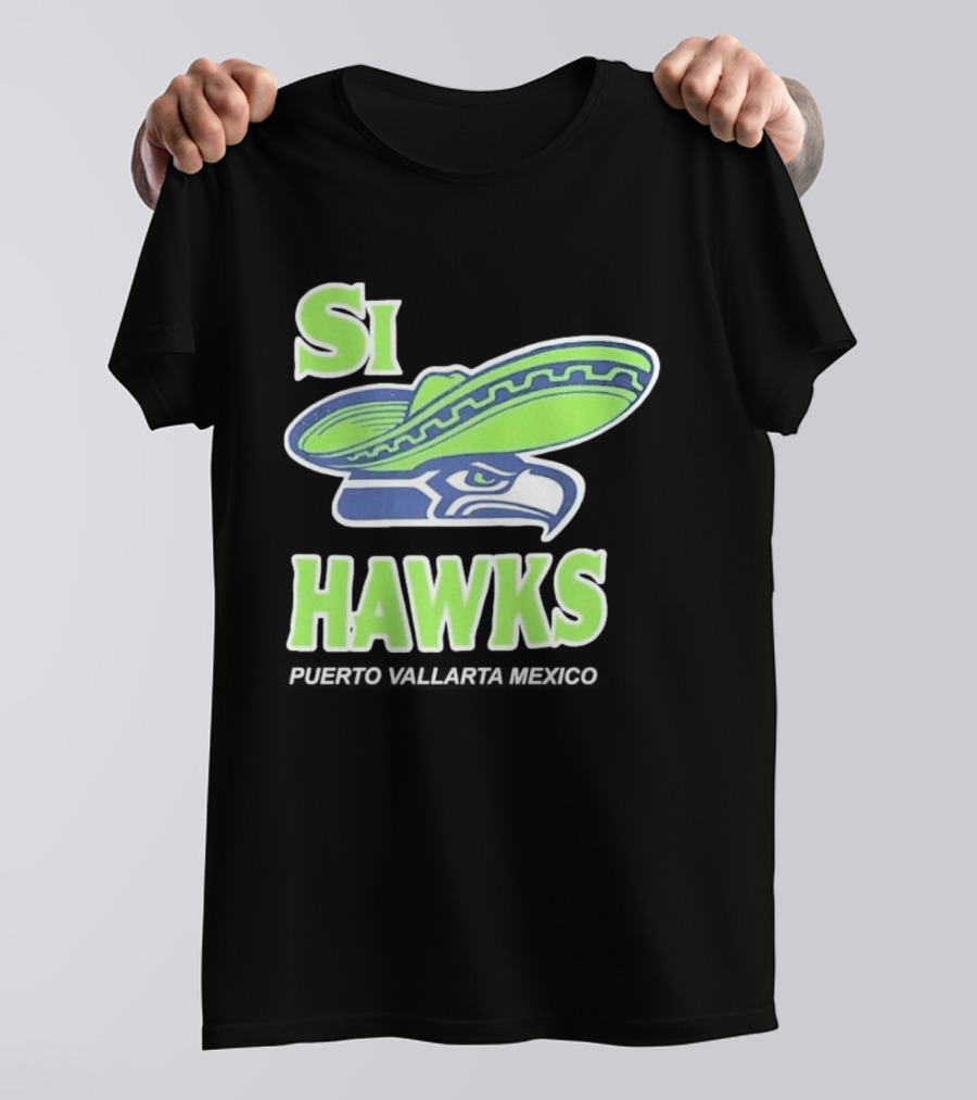 Si Hawks El Verdes De Nuevo T-Shirt