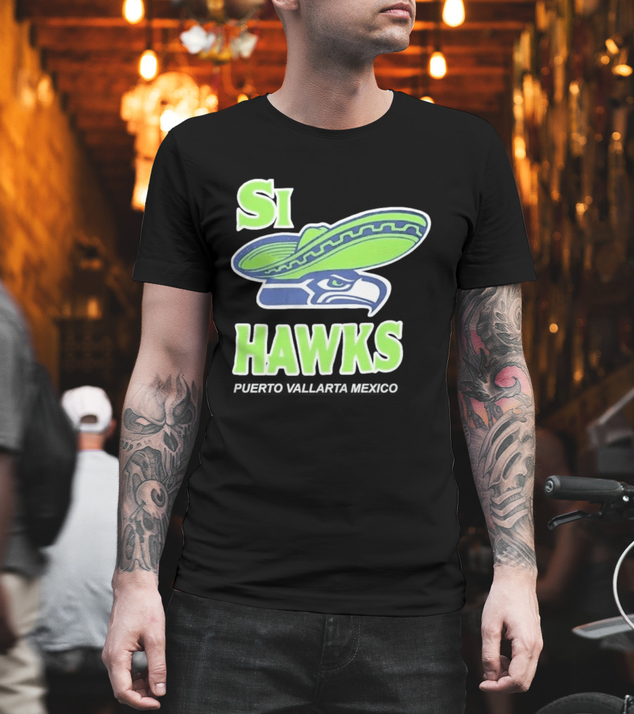 Si Hawks El Verdes De Nuevo T-Shirt