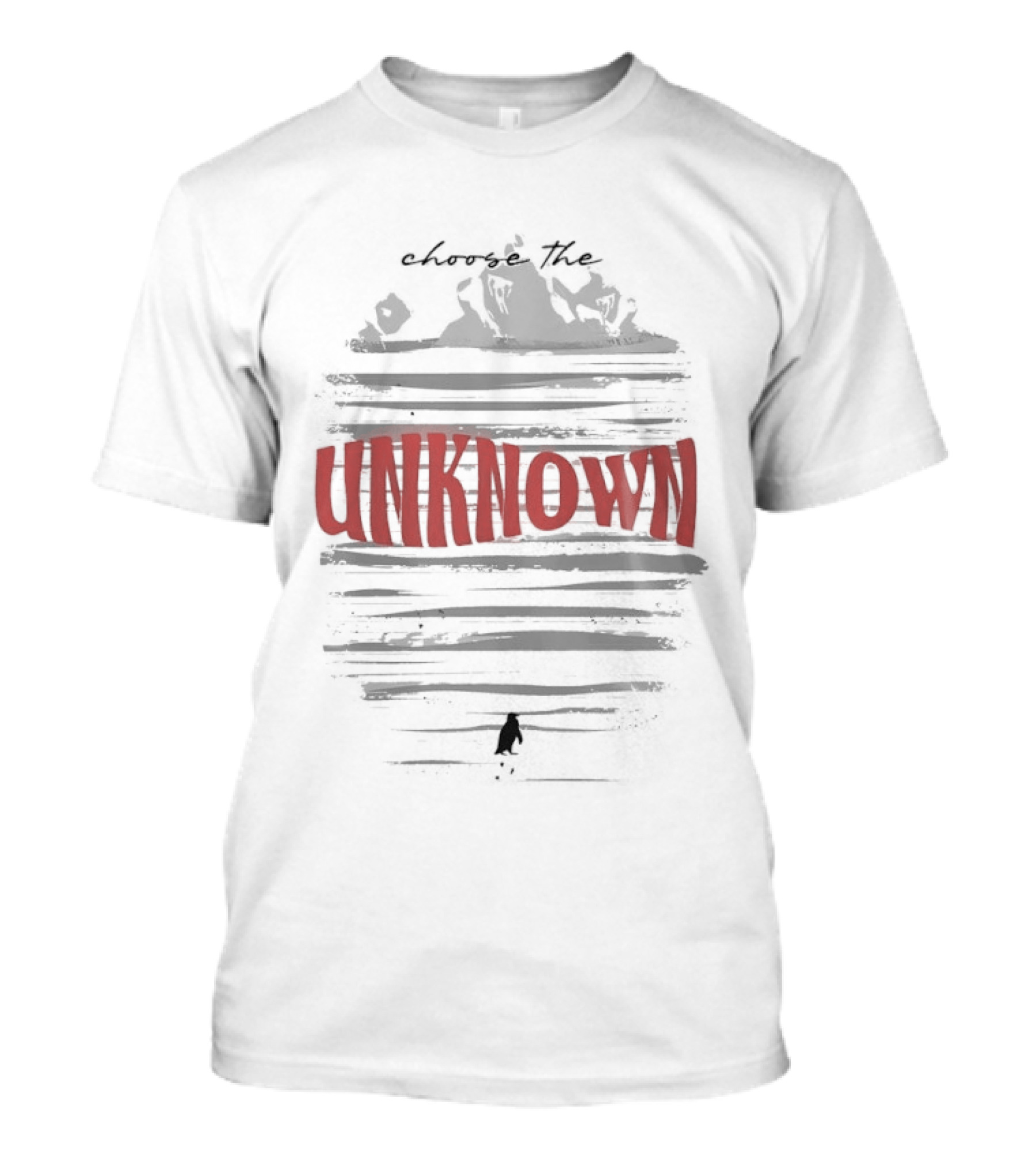 Penguin Choose The Unknown Striped Journey T-Shirt