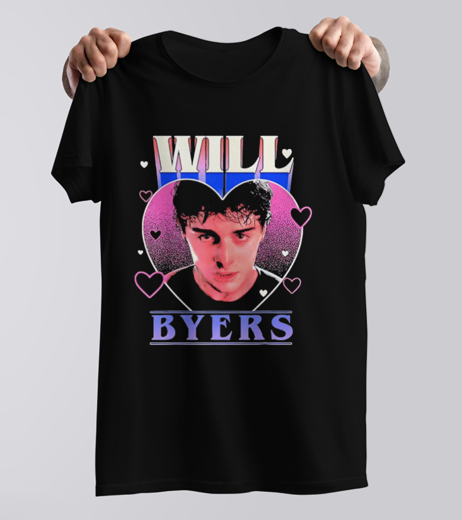 Stranger Things Valentine's Day Will Byers Will You Be Mine Heart T-Shirt