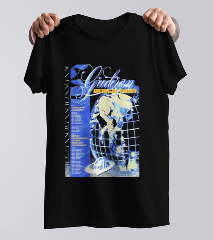 Gridiron World Tour 2026 Comeback Kid Phantoms Upsize Demonstration Of Power Scraping Lurk Blitzkrieg T-Shirt