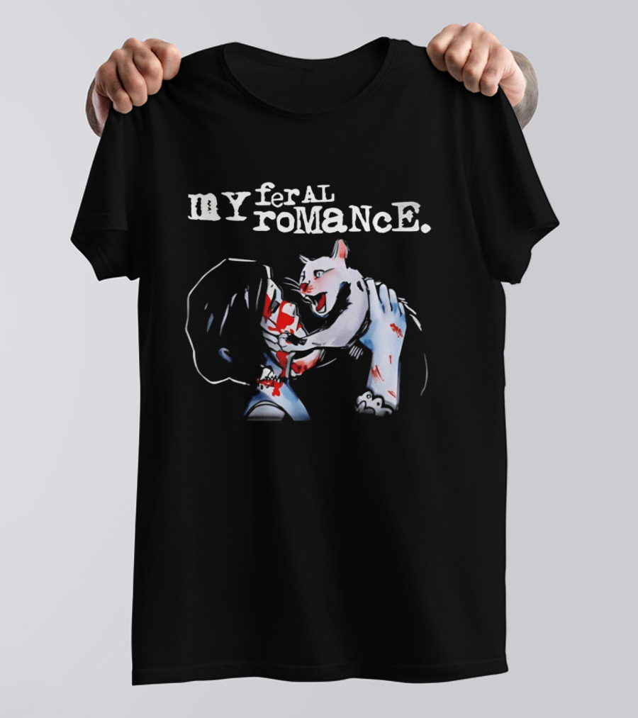 My Feral Romance Bear And Tiger Confrontation T-Shirt