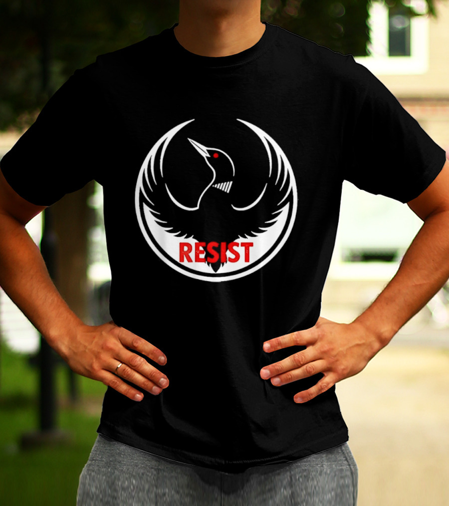 Resist Rebel Loon Alliance Phoenix T-Shirt