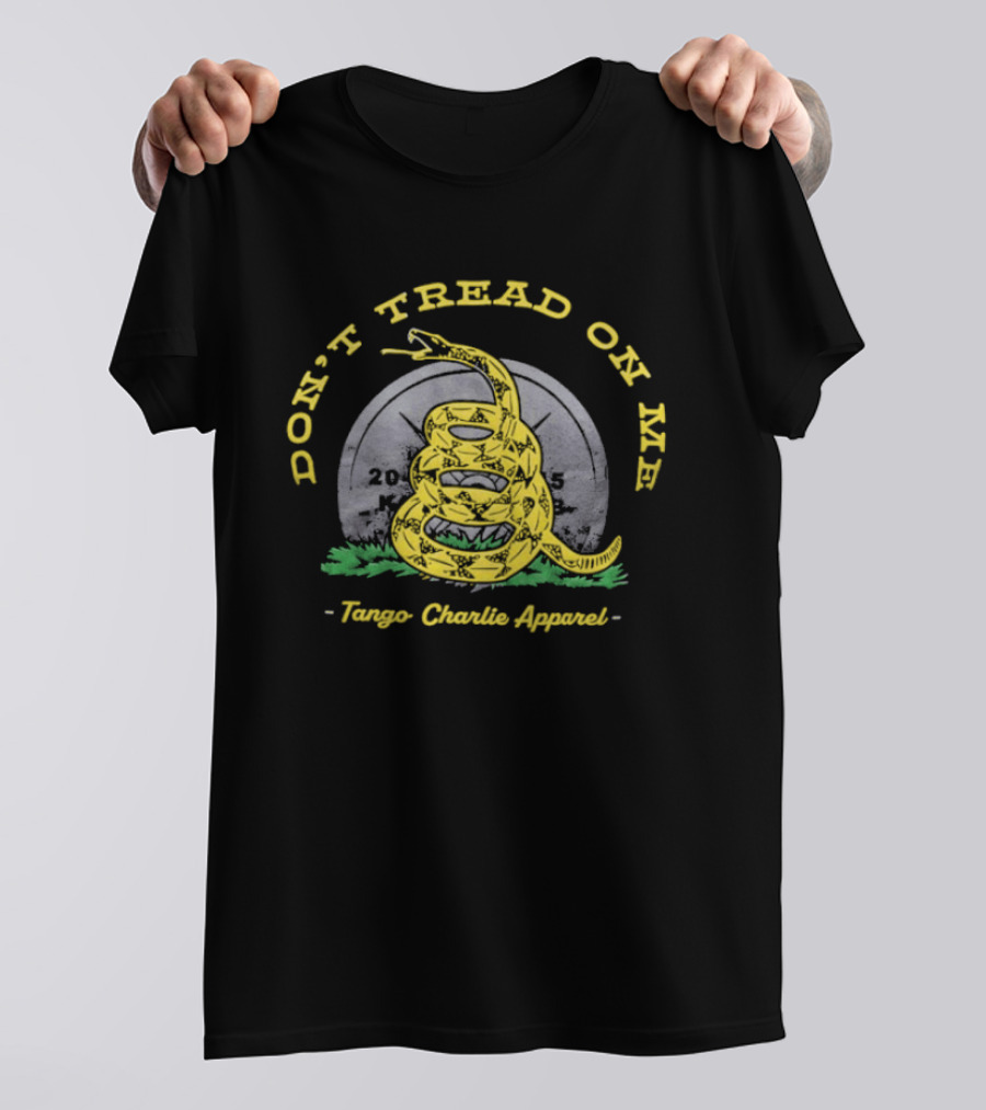 Don't Tread On Me Tombstone Snake Tango Charlie T-Shirt