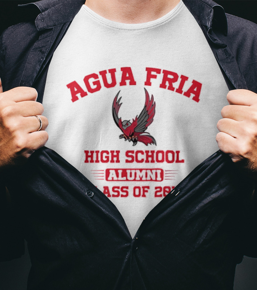 Agua Fria High School Alumni Class Of 2014 Falcon T-Shirt