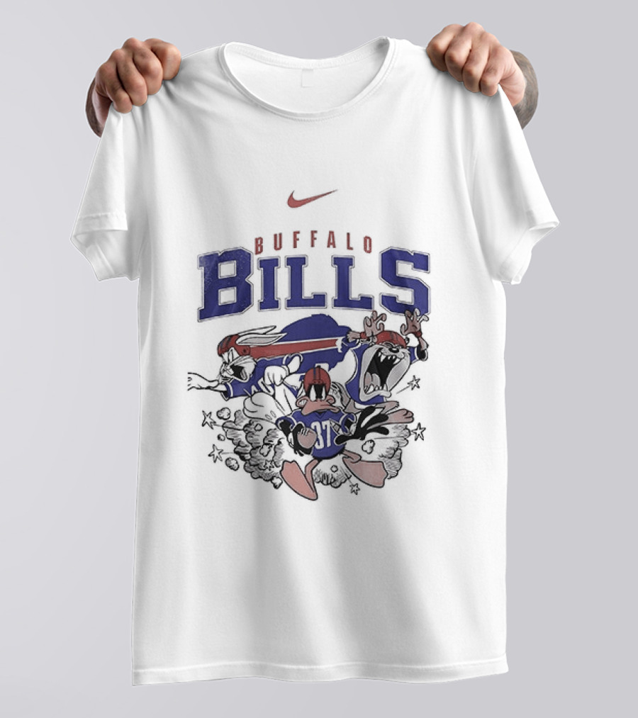 Buffalo Bills Looney Tunes Nike Collaboration T-Shirt
