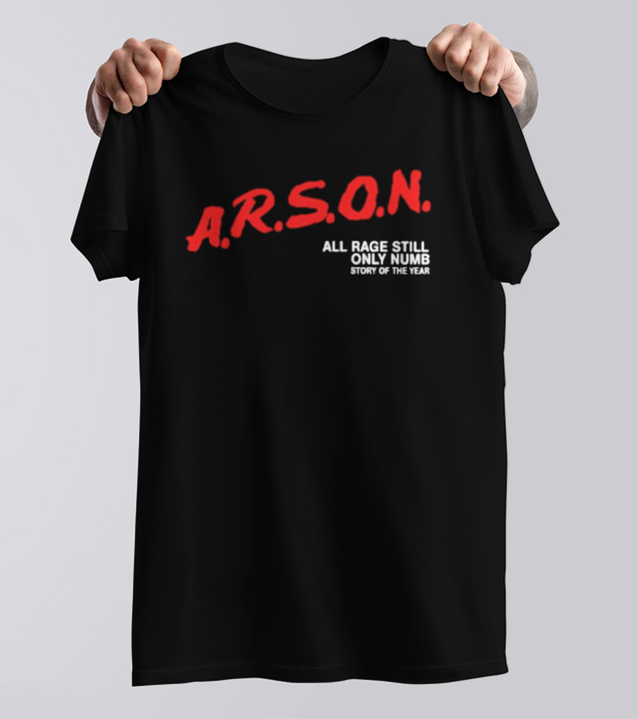 Story Of The Year Arson All Rage Still Only Numb T-Shirt
