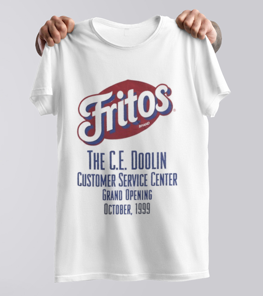 Fritos C.E. Doolin Customer Service Center Grand Opening October 1999 T-Shirt