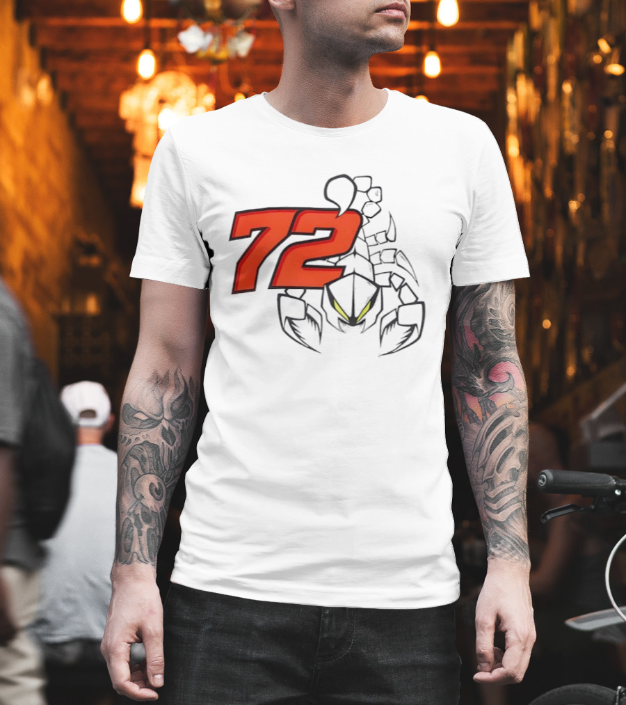 MotoGP Marco Bezzecchi 72 Bez Scorpion Racing T-Shirt