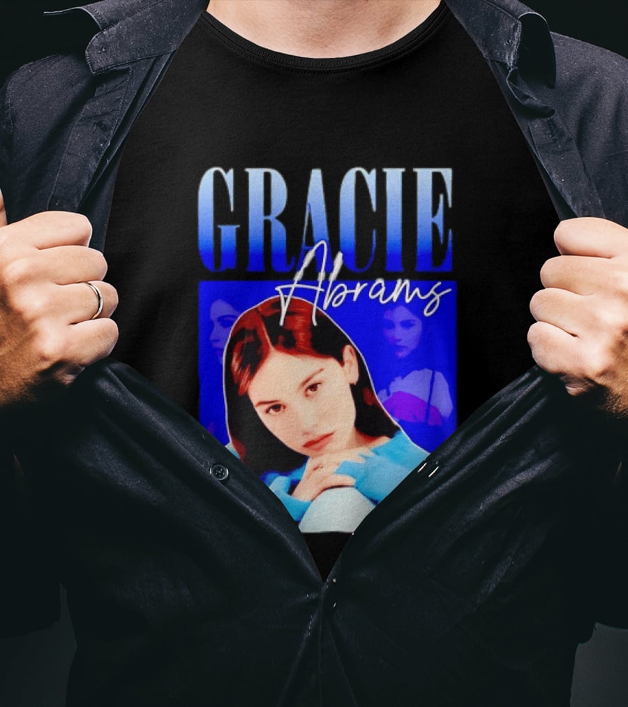 Gracie Abrams Blue Aesthetic T-Shirt