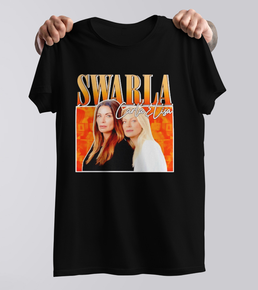 Swarla Carla And Lisa Iconic Orange T-Shirt