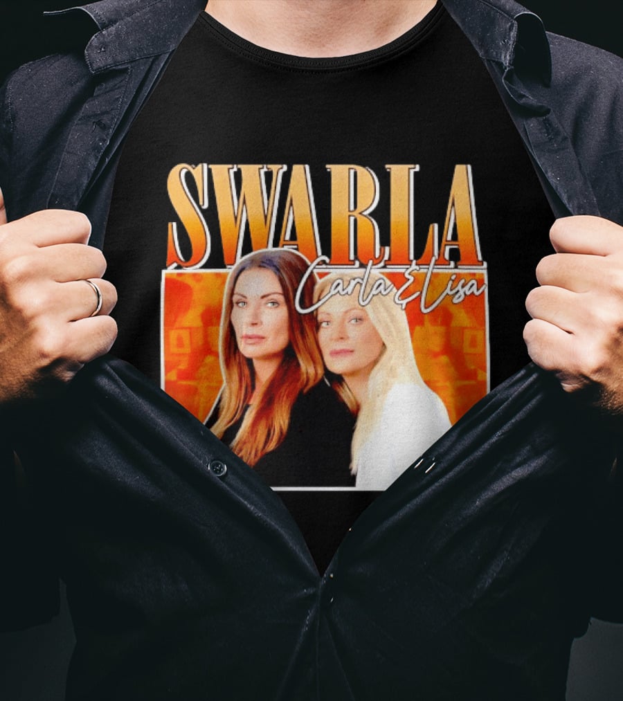 Swarla Carla And Lisa Iconic Orange T-Shirt