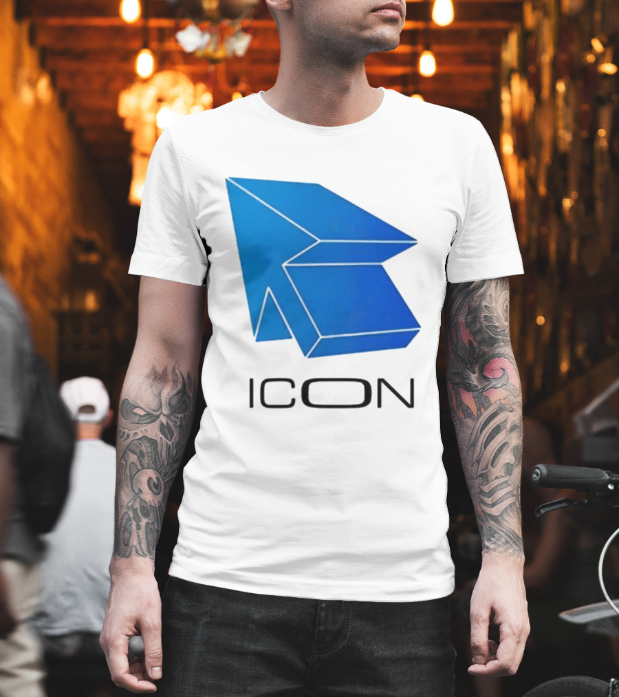 ICON Blue 3D Arrow T-Shirt