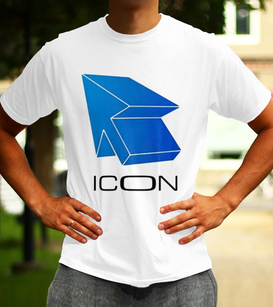 ICON Blue 3D Arrow T-Shirt