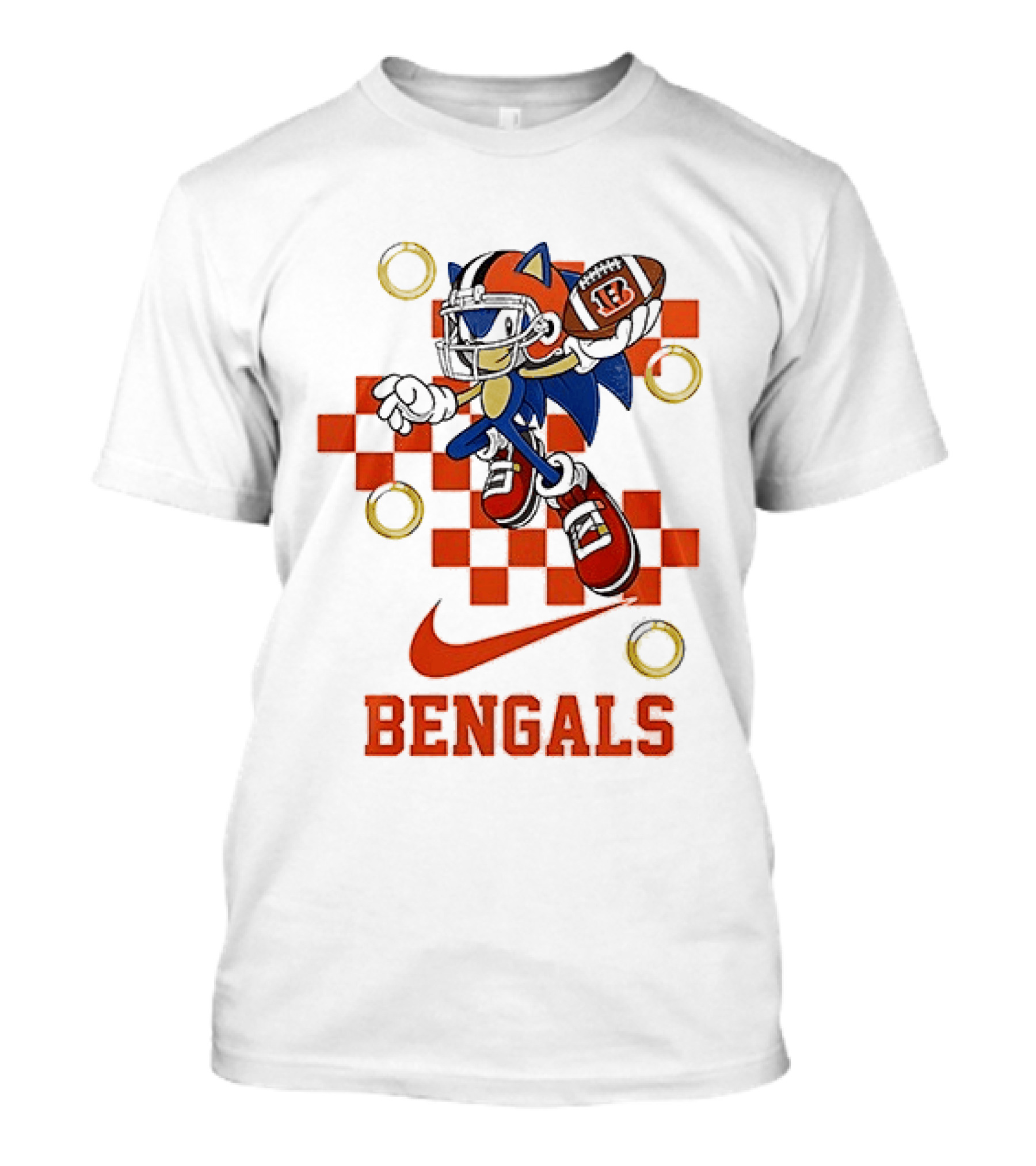 Cincinnati Bengals Sonic Football Collaboration T-Shirt