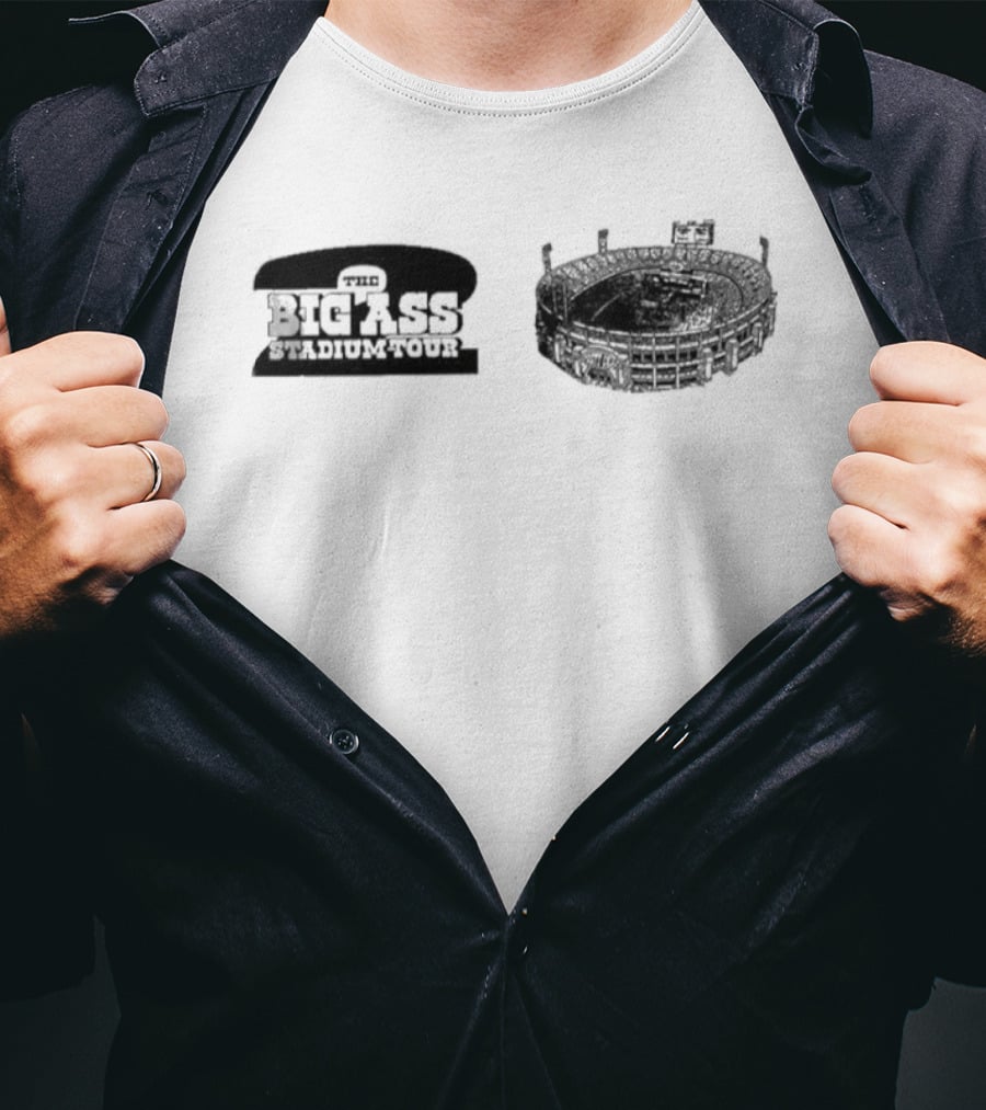 Post Malone Jelly Roll Carter Faith Big Ass Stadium Tour 2026 North America T-Shirt