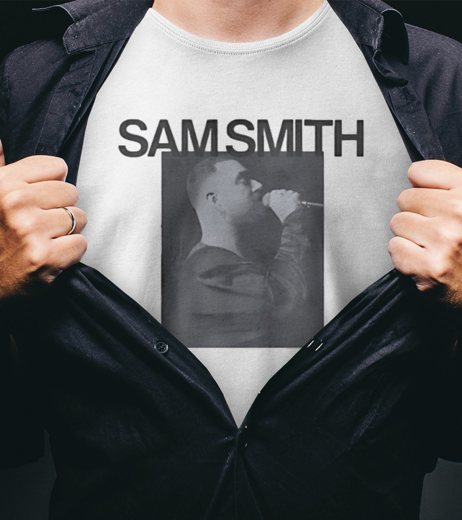 Sam Smith To Be Free Vintage New York City Concert T-Shirt