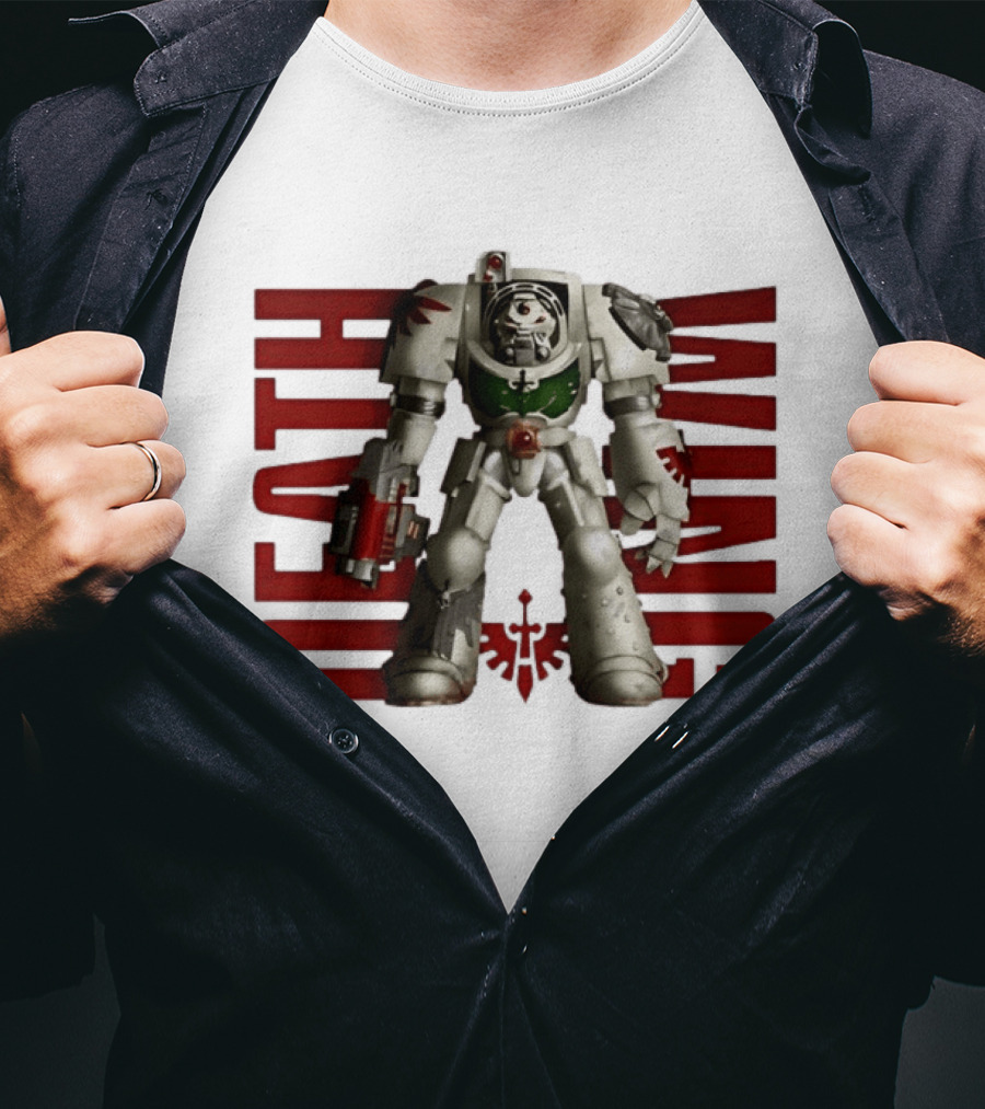 Warhammer 40k Dark Angels Deathwing Terminator Armor T-Shirt