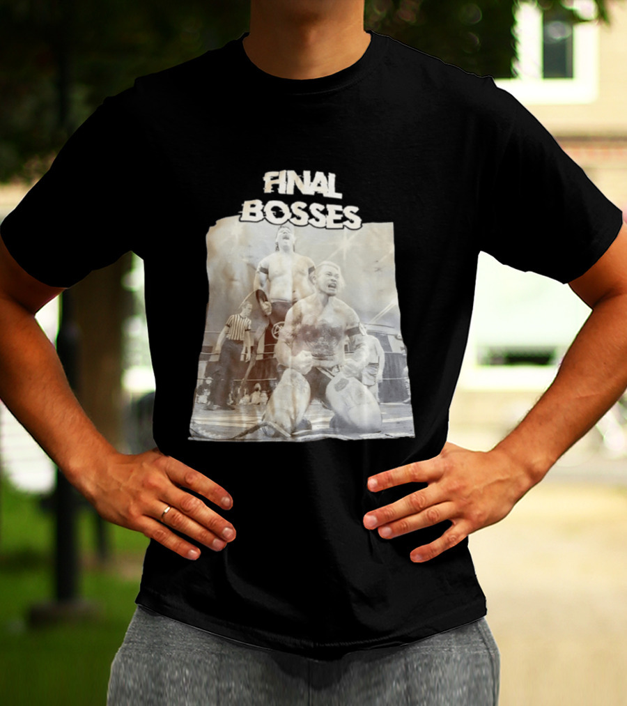 Final Bosses Wrestling Showdown VIF T-Shirt