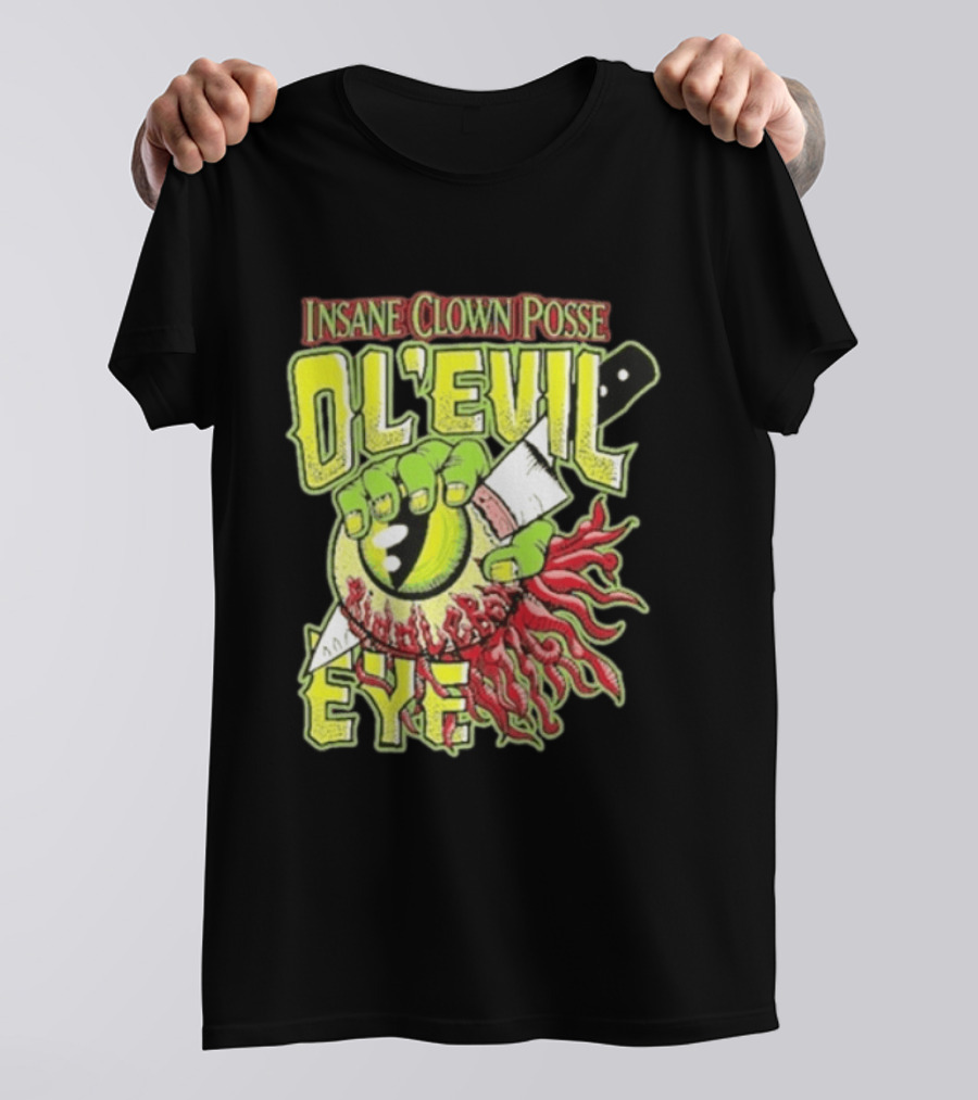 Insane Clown Posse Ol' Evil Eye Knife Hand T-Shirt