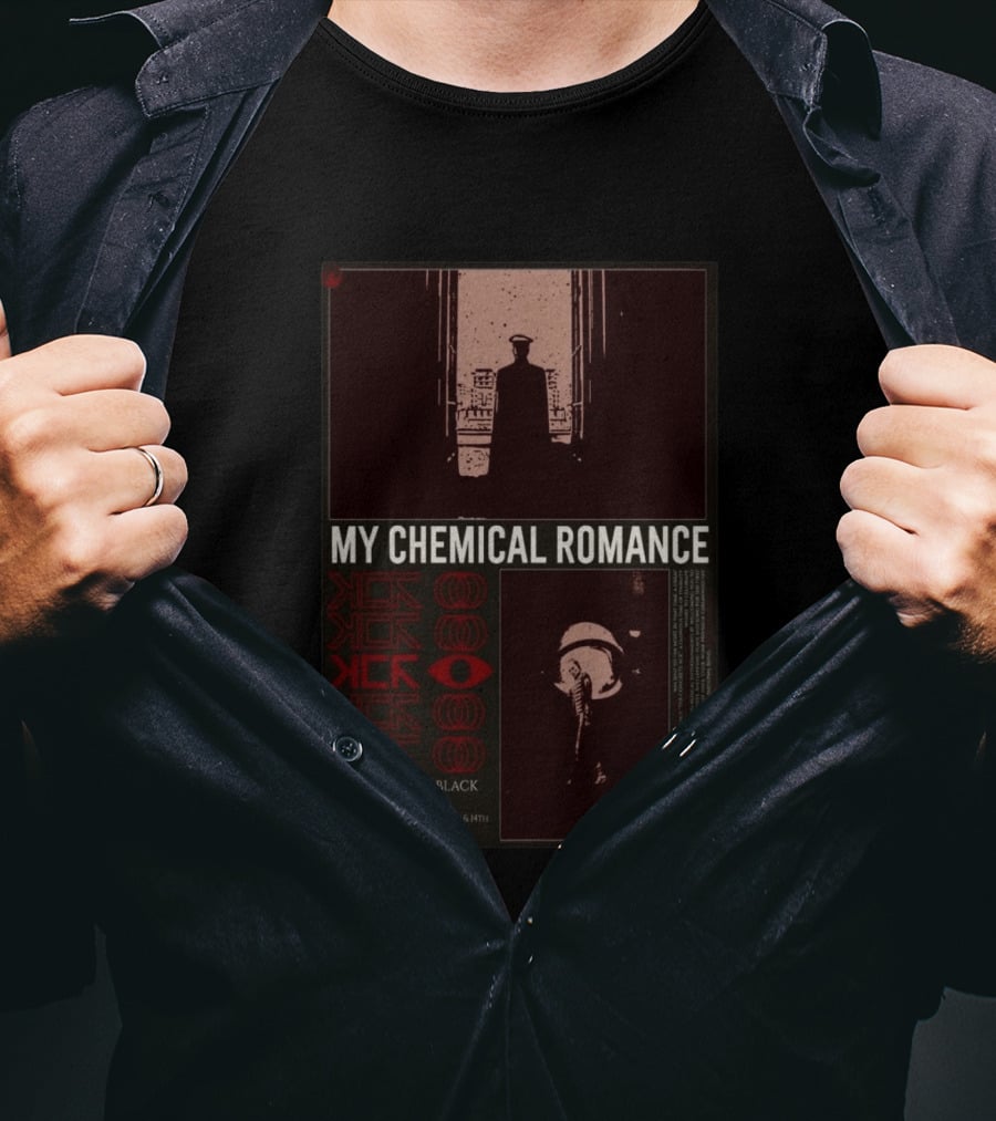 My Chemical Romance Long Live The Black Parade February 13th 14th 2026 Mexico City Estadio GNP Seguros T-Shirt