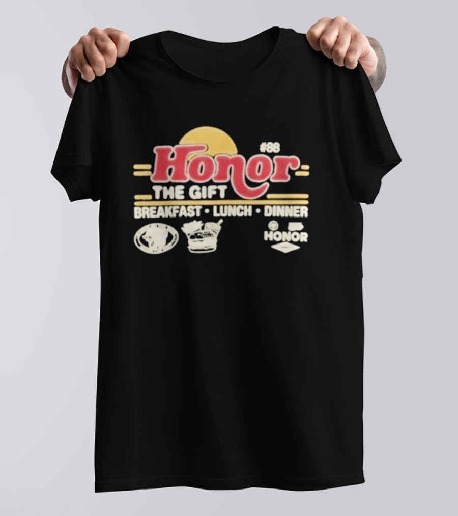 Honor The Gift Breakfast Lunch Dinner Stephen Curry 30 T-Shirt