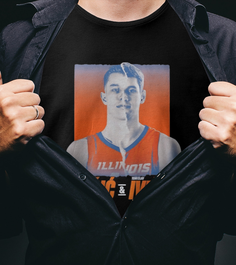 Illinois Fighting Illini Ivisic Basketball T-Shirt
