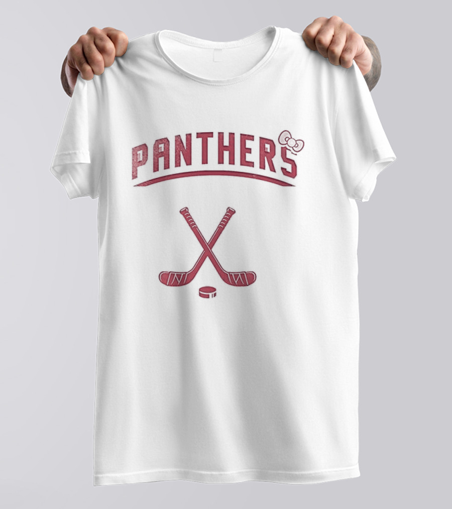 Florida Panthers Hello Kitty Hockey T-Shirt