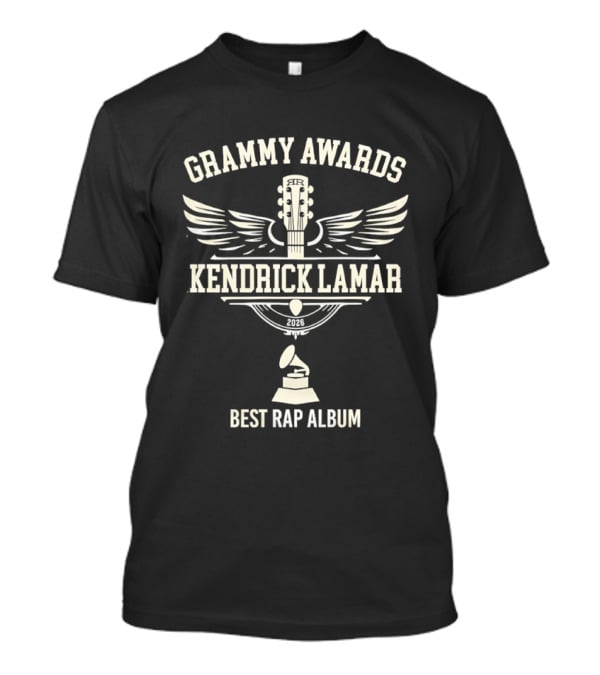 Kendrick Lamar Grammy Awards Best Rap Album T-Shirt
