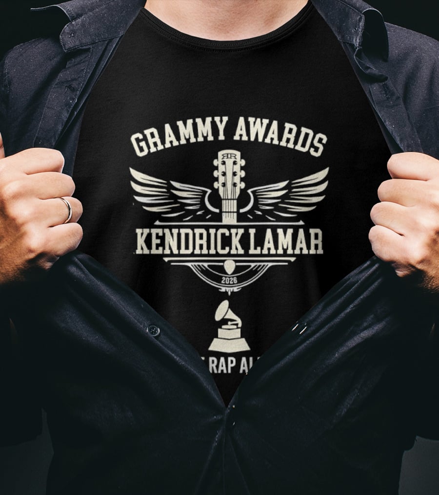 Kendrick Lamar Grammy Awards Best Rap Album T-Shirt