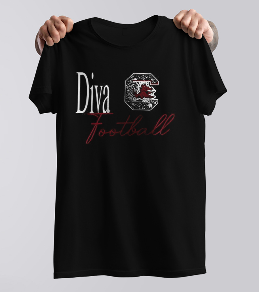 Diva Football South Carolina Gamecocks T-Shirt