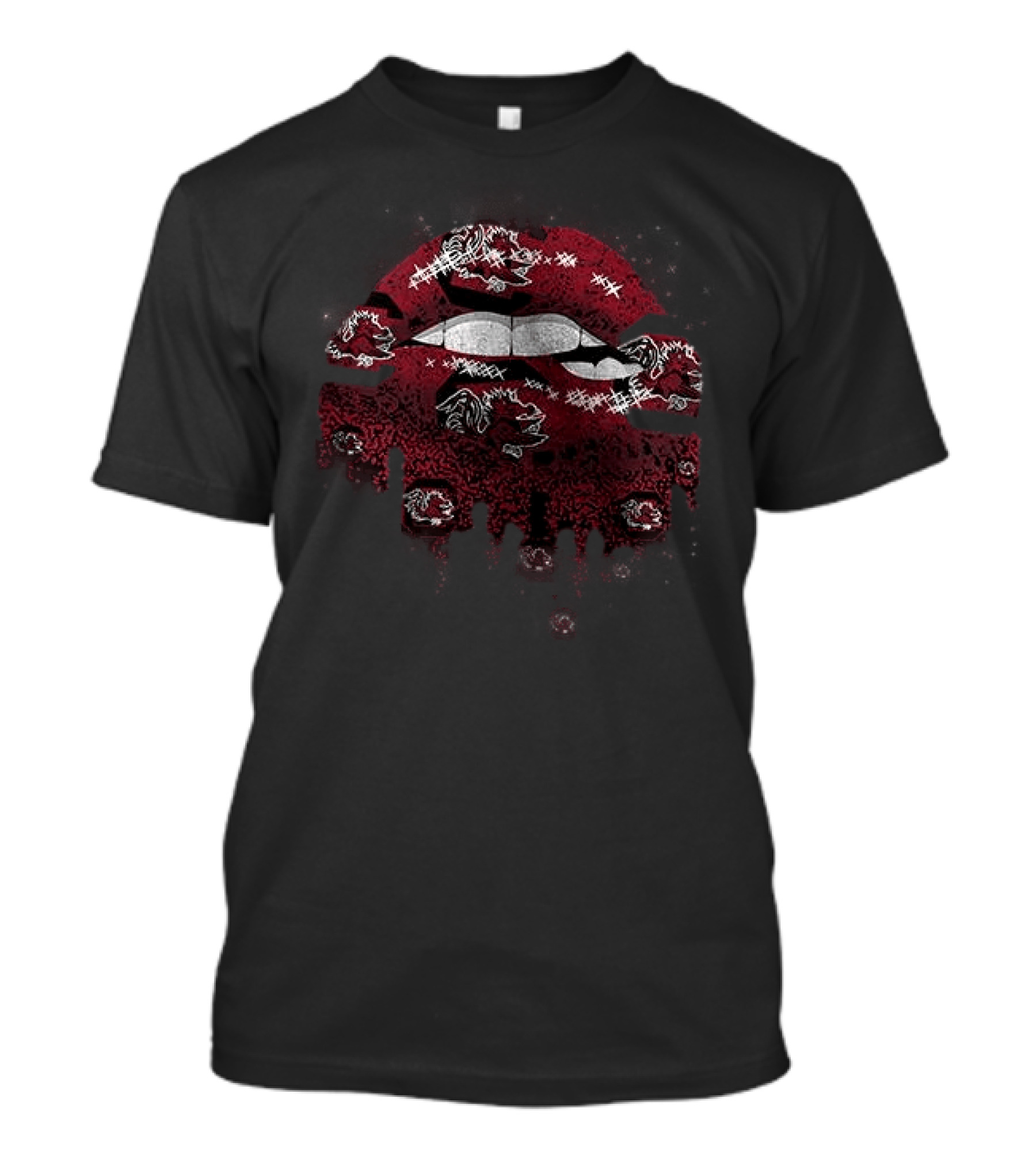 South Carolina Gamecocks The Woman The Myth The Legend Lips T-Shirt