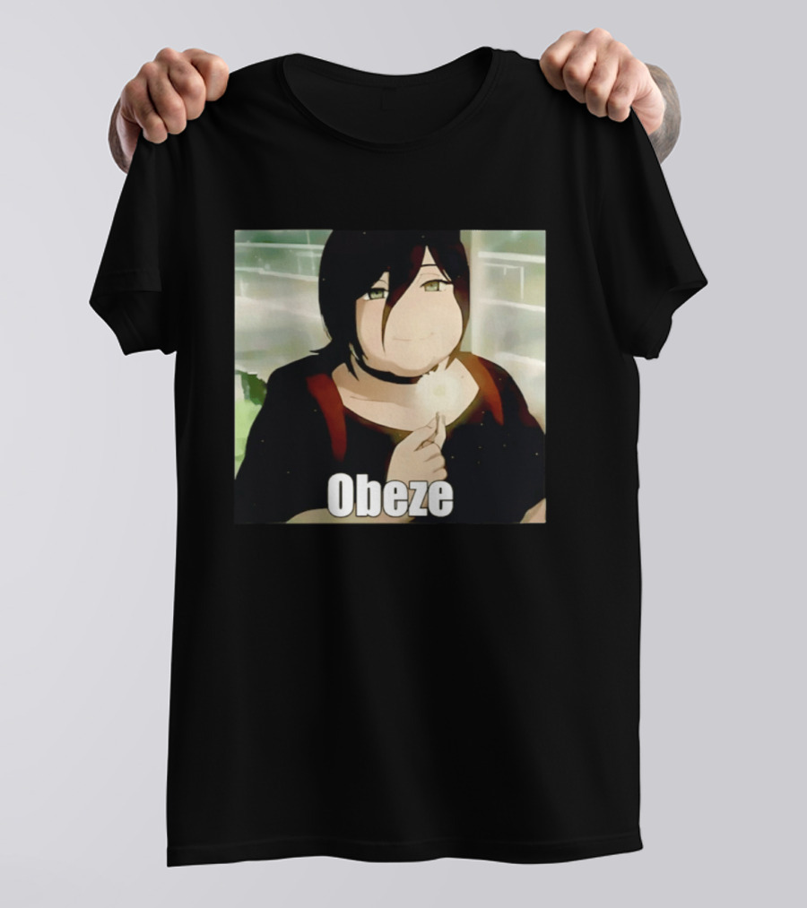 Obese Reze Reze Arc Anime Character Meme T-Shirt