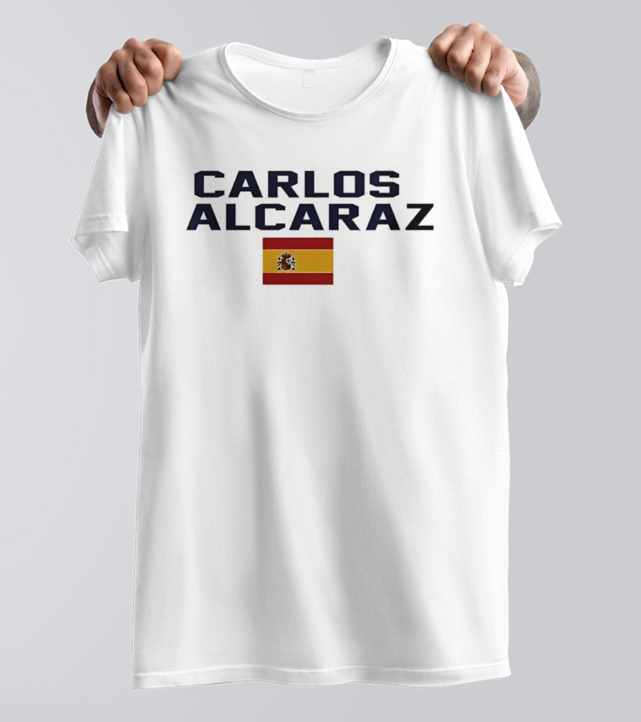 Carlos Alcaraz Spanish Flag T-Shirt