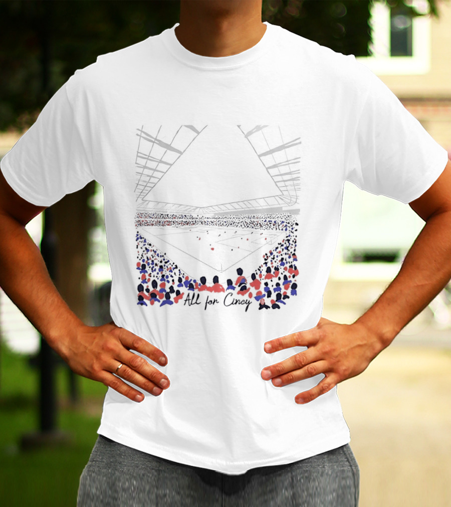 FCC All For Cincy Stadium Fan Celebration View T-Shirt