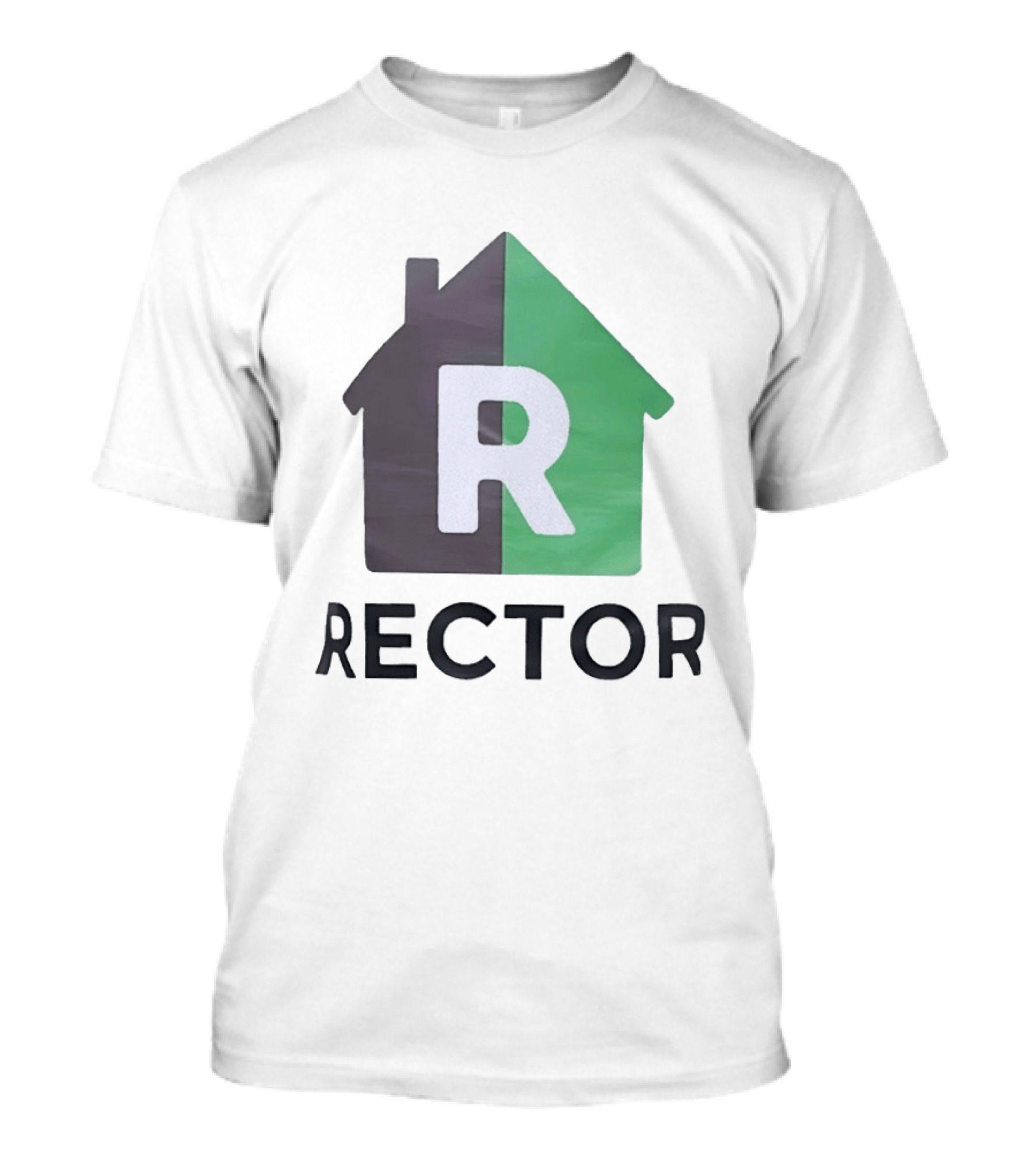 Rector R House Symbol Green And Grey T-Shirt
