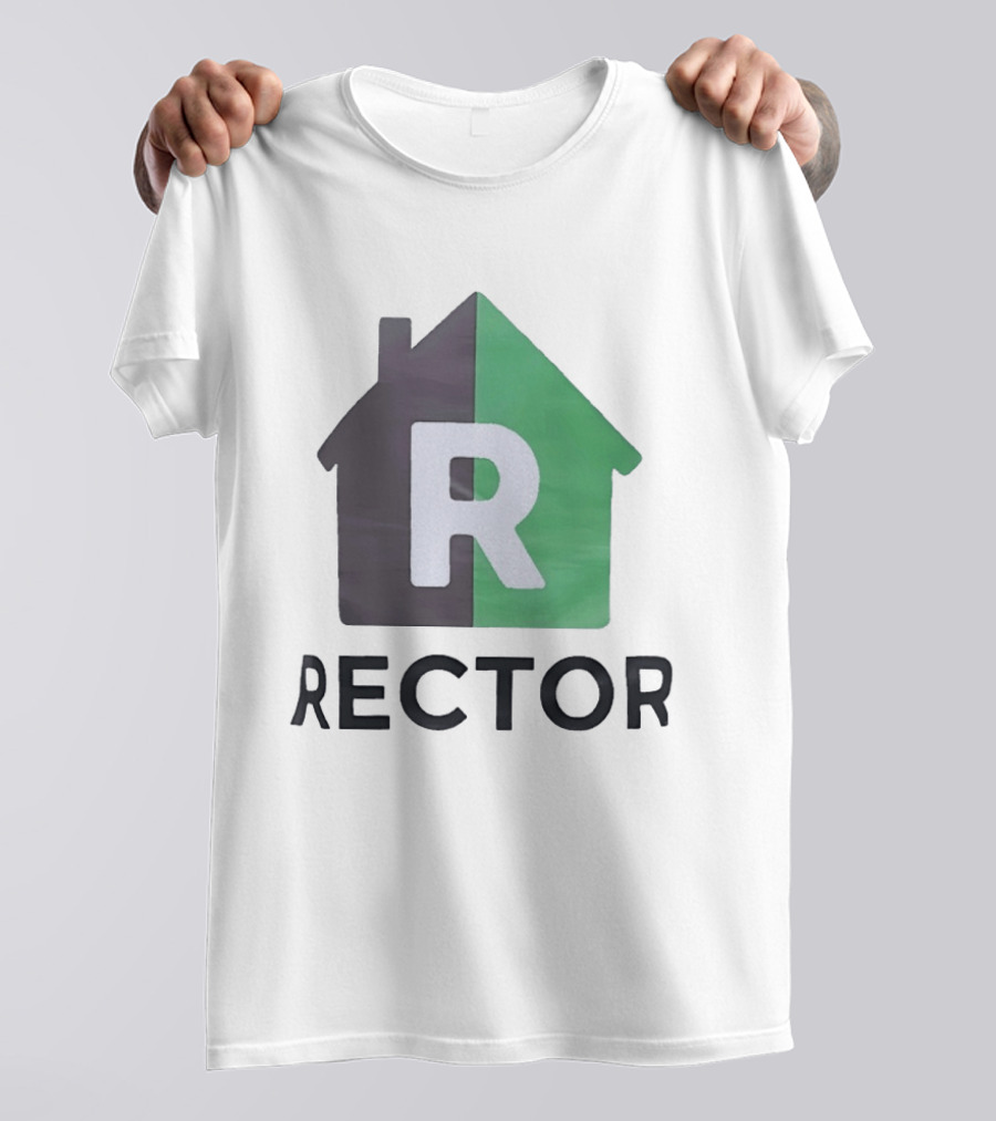 Rector R House Symbol Green And Grey T-Shirt
