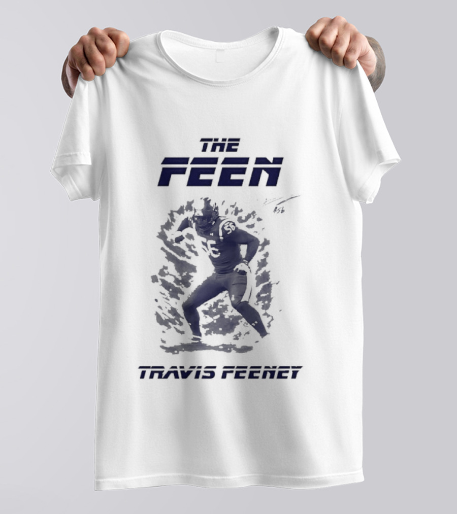 The Feen Travis Feeney St Louis Battlehawks Player T-Shirt