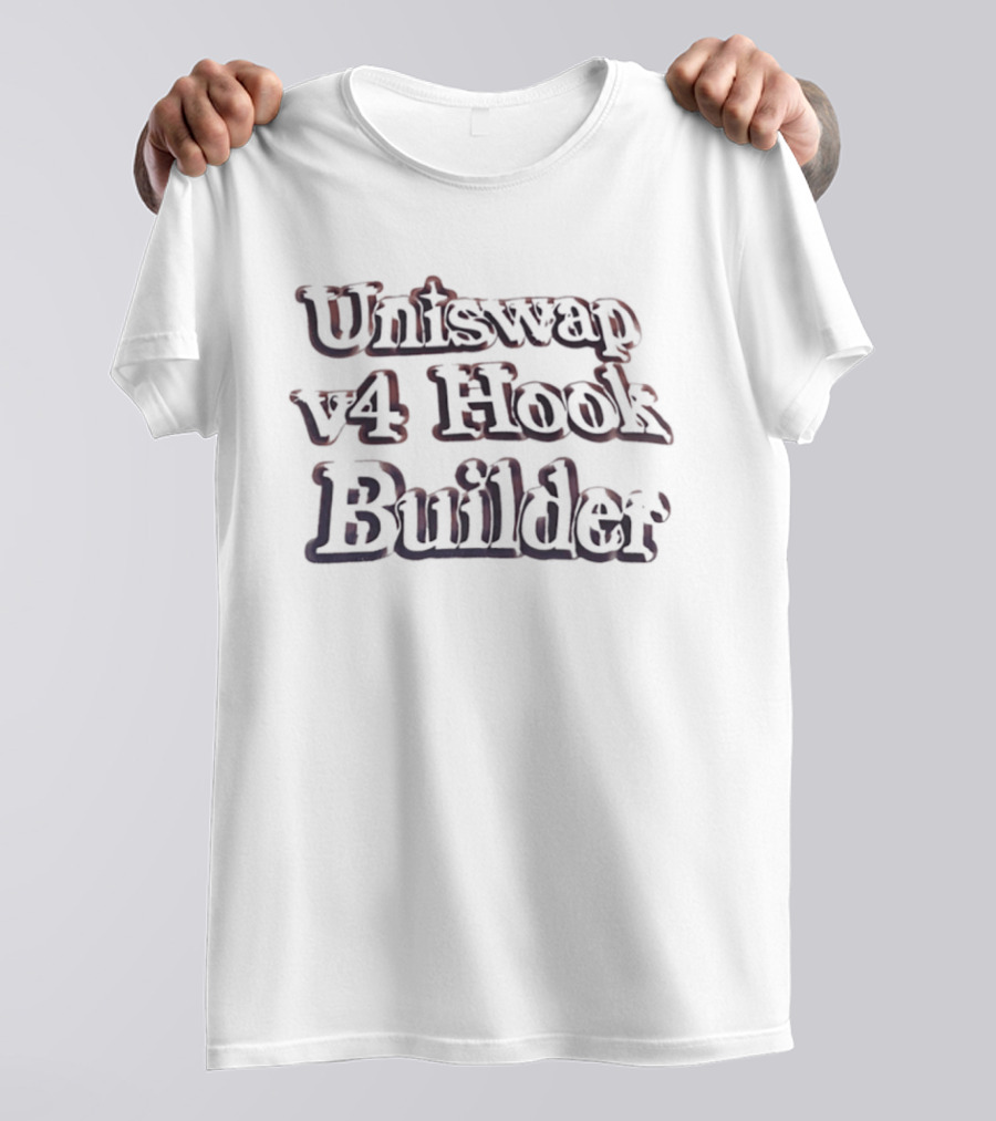 Uniswap V4 Hook Builder T-Shirt