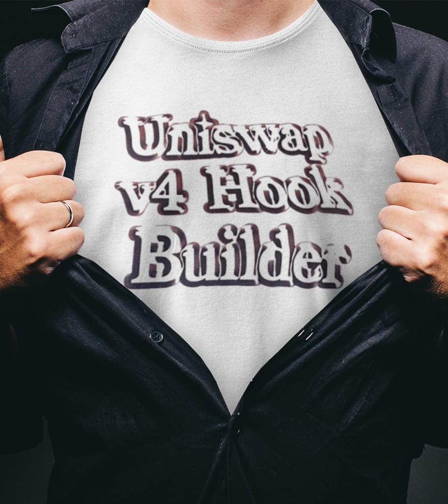Uniswap V4 Hook Builder T-Shirt