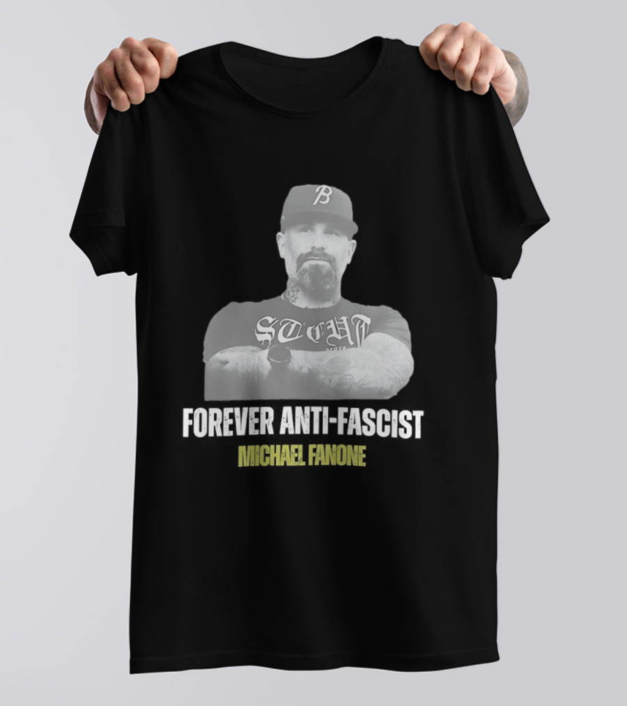 Forever Anti Fascist Michael Fanone STCUH B Hat T-Shirt