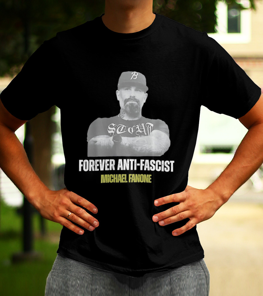 Forever Anti Fascist Michael Fanone STCUH B Hat T-Shirt