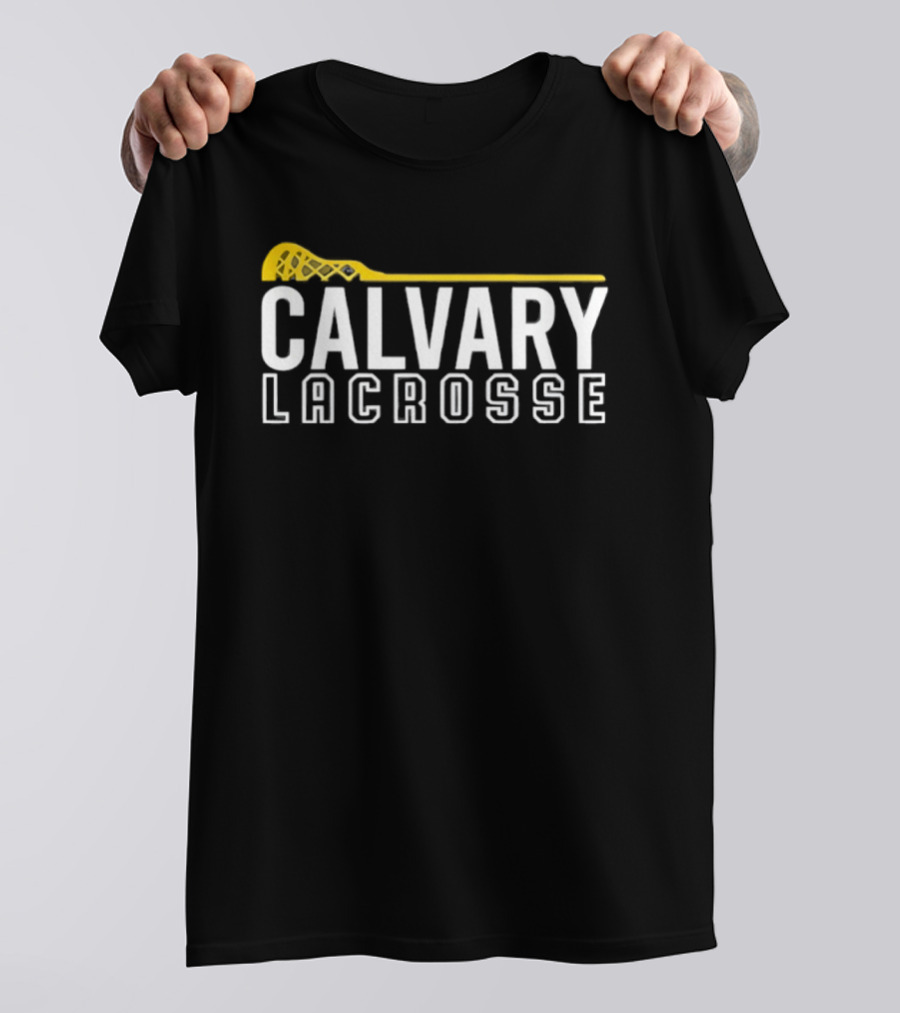 Calvary Lacrosse Stick Sports T-Shirt