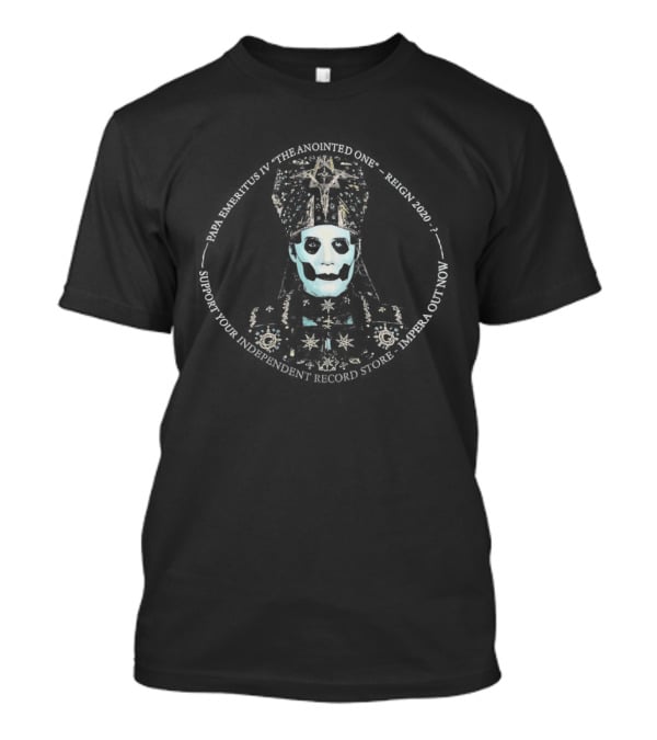 Papa Emeritus IV The Anointed One Reign 2020 Skull T-Shirt