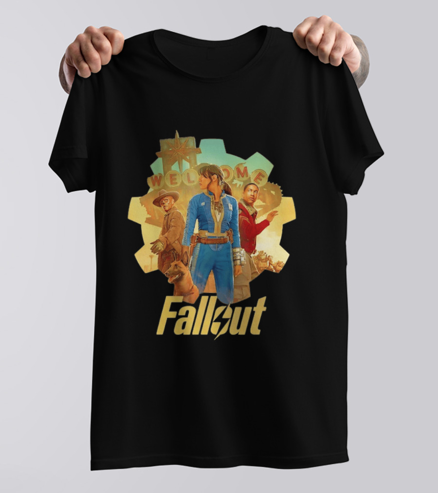 Fallout New Vegas Vault Dweller Welcome To New Vegas T-Shirt