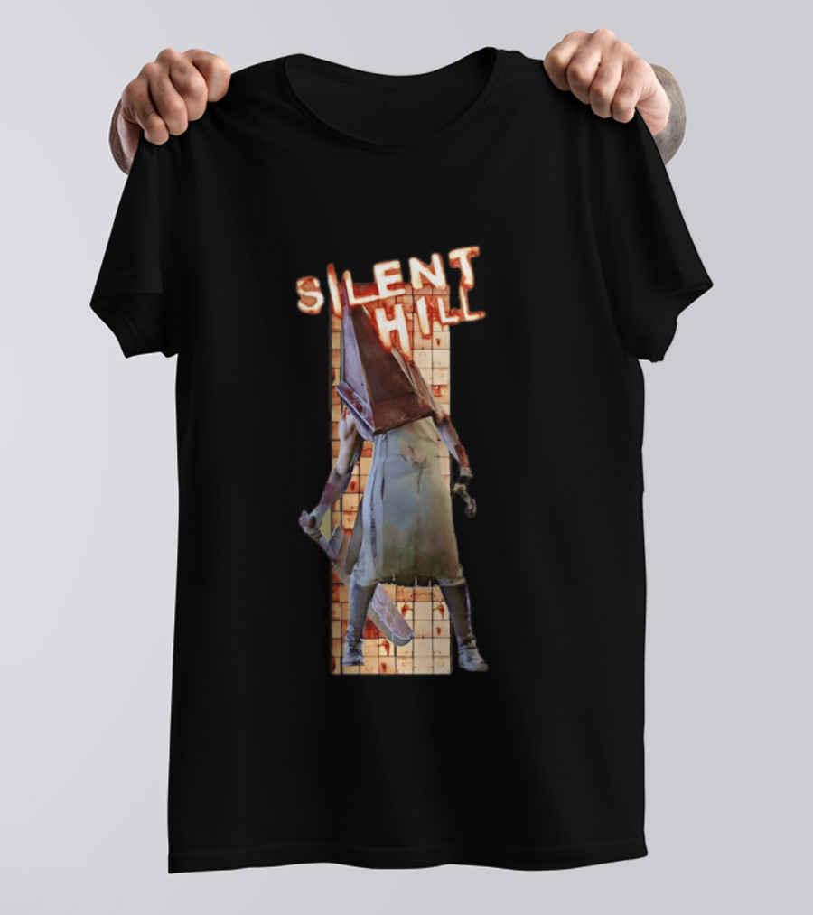 Silent Hill Pyramid Head Iconic Horror T-Shirt