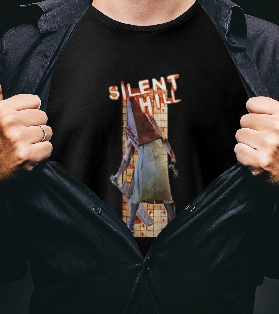 Silent Hill Pyramid Head Iconic Horror T-Shirt